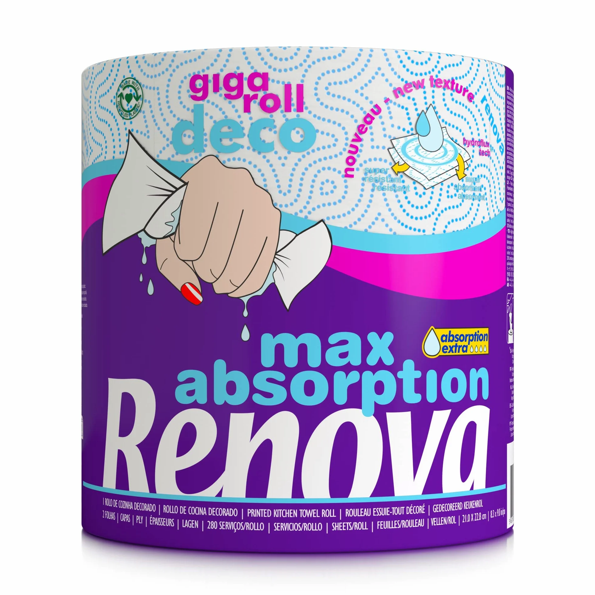 Renova Rollo de Cocina Gigaroll Decorado 1 unidad