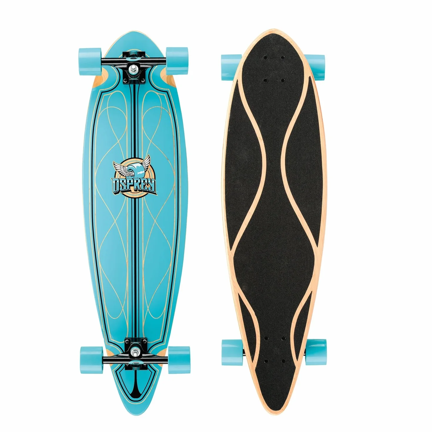 Osprey Pintail Longboard Completo 36 a 46 Pulgadas para Niños y Adultos