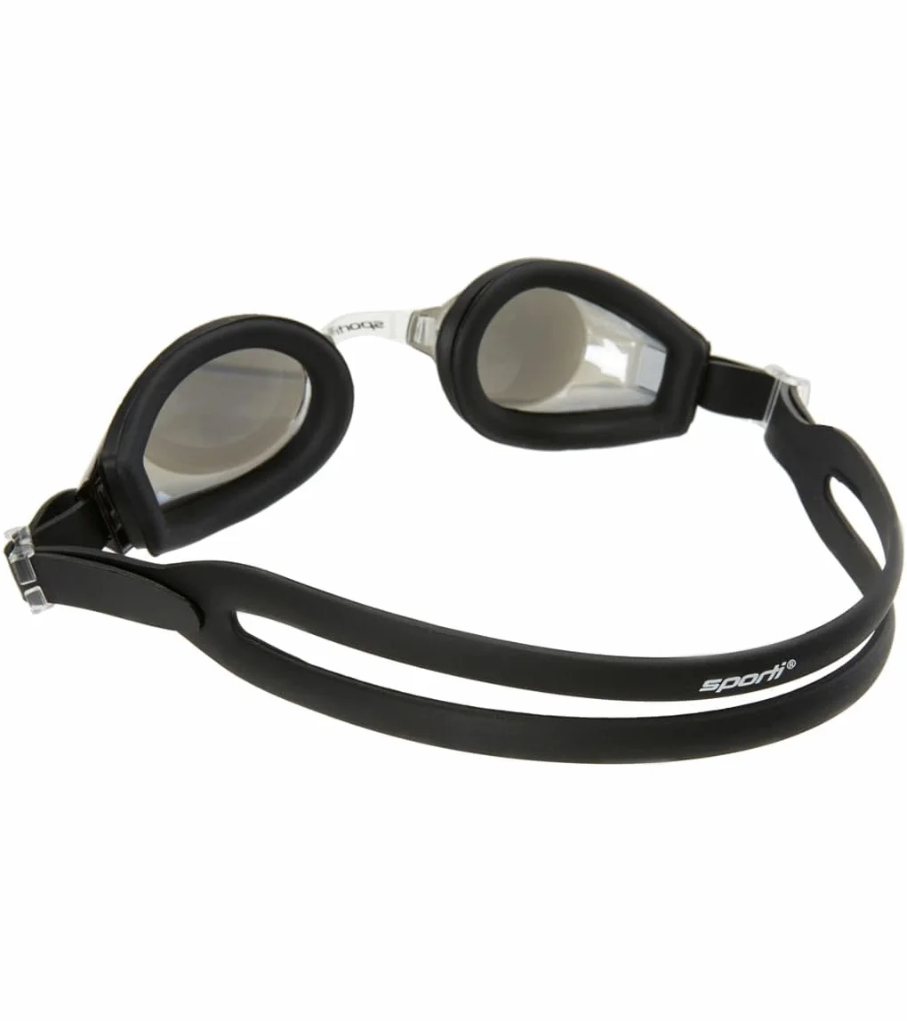 Sporti Gafas de natación antivaho con espejo óptico positivo, dioptrías 2.0 a 6.0, perfectas para adultos de visión larga, visión mejorada