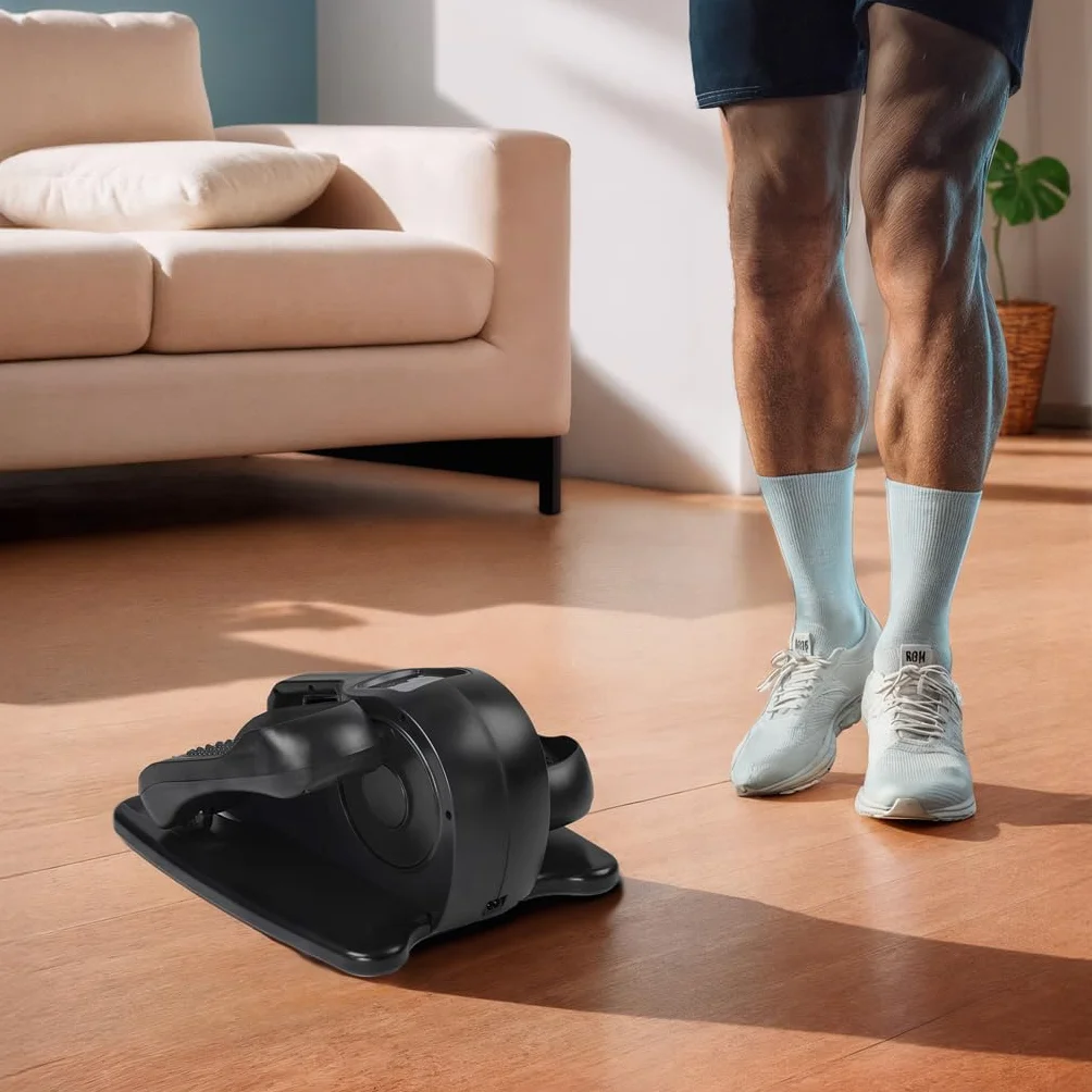 GLOBAL RELAX® | EKA Stepper Auto Pedaleador automático bidireccional | Panel de Control y Mando | Ejercitador de piernas con Varios Niveles de Intensidad