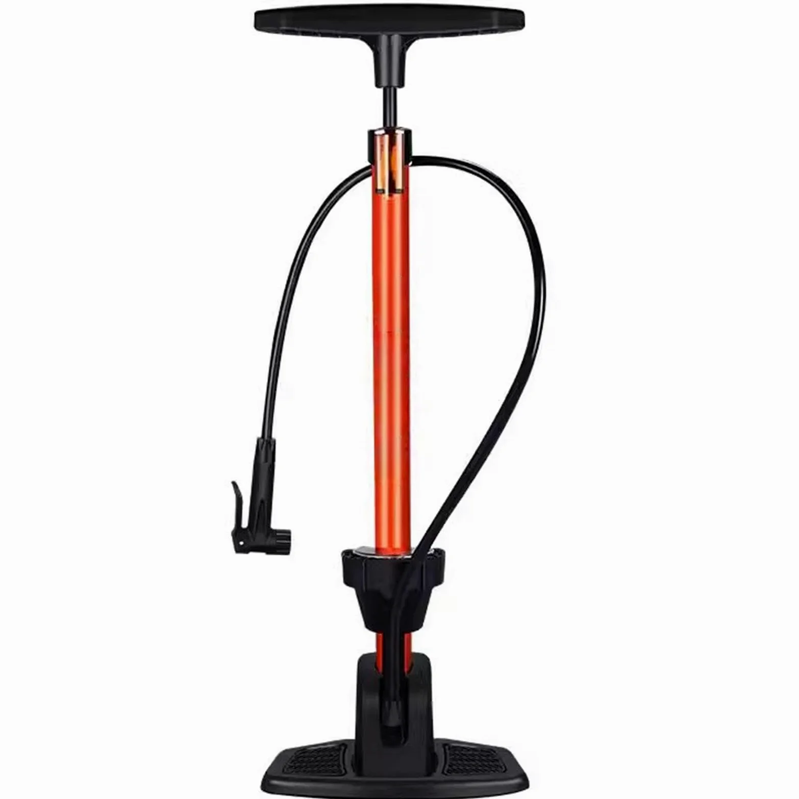 Bomba de Bicicleta con Alta Presión y Manómetro de 16 Bar/230 PSI - Bomba de Suelo para Bicicleta Compatible con Válvula Presta y Schrader - Bomba de Neumáticos