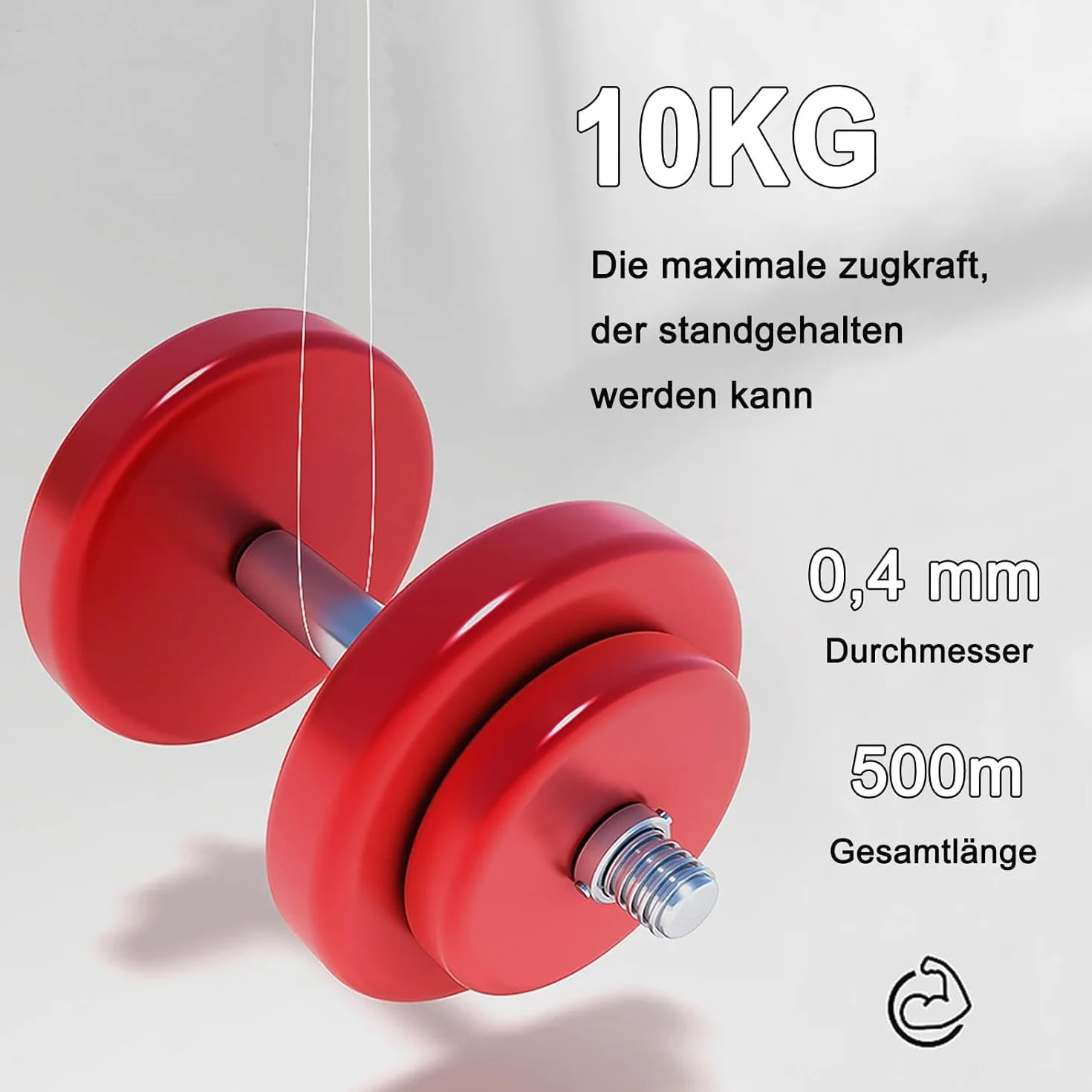 Sedal de nailon transparente, 0,4/0,43/0,47 mm, 500 m, capacidad de carga de 10/11,5/13 kg, para competiciones de competición, cebos negros