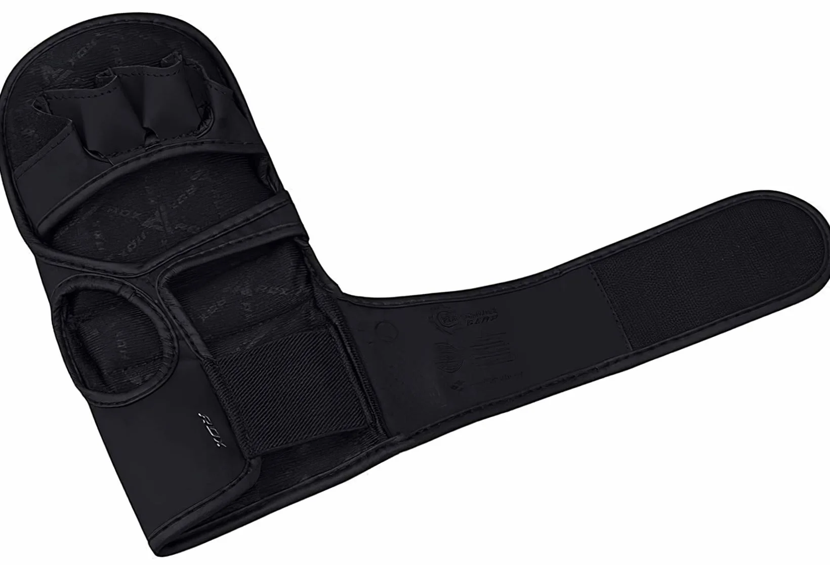 RDX MMA Guantes para artes marciales Grappling Entrenamiento, Convex Piel Kickboxing Guantes, Grande para Muay Thai, Sparring, Saco Boxeo, Combate en Jaula Gloves