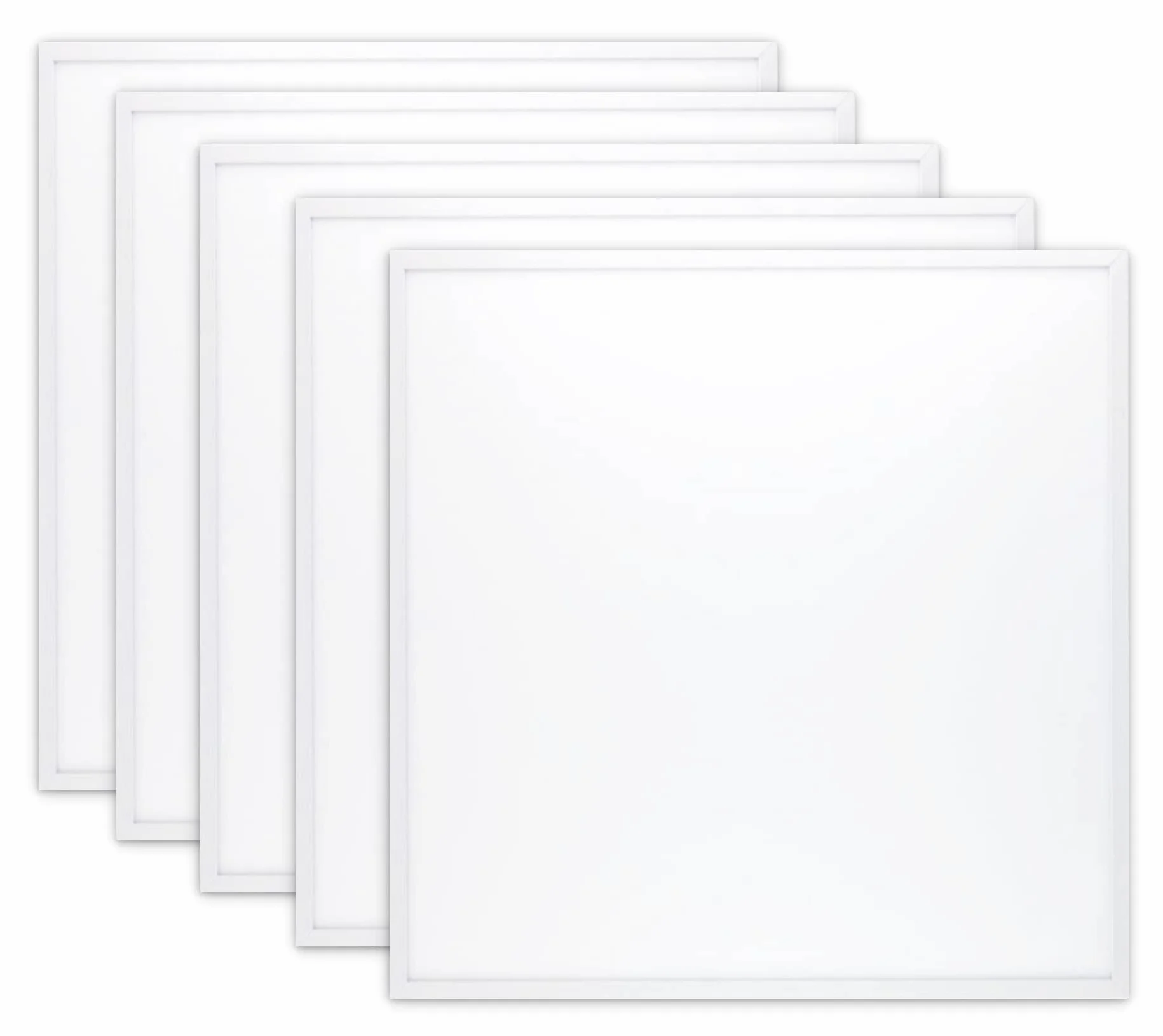 CLAR HYBEC Panel LED 60x60 cm 40W Luz Neutra 4000K Pack 5