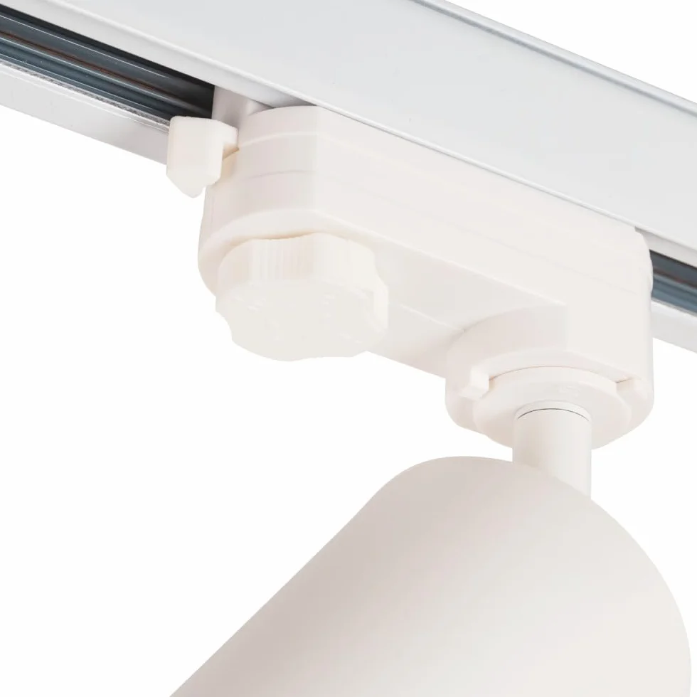 Greenice Foco de Carril Trifásico 10W COB Regulable Flicker Free Blanco 2700K