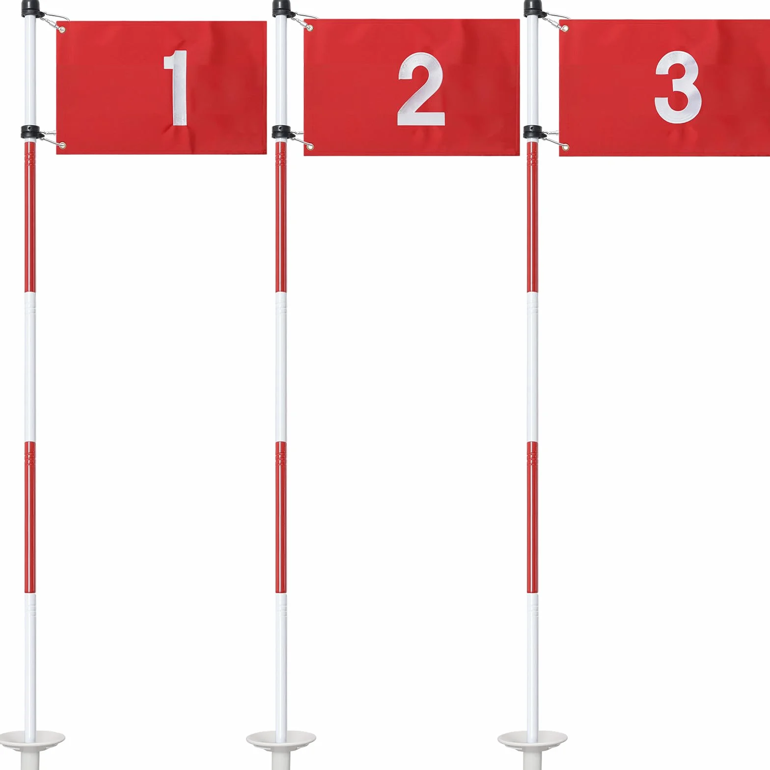 Bastones de bandera de golf