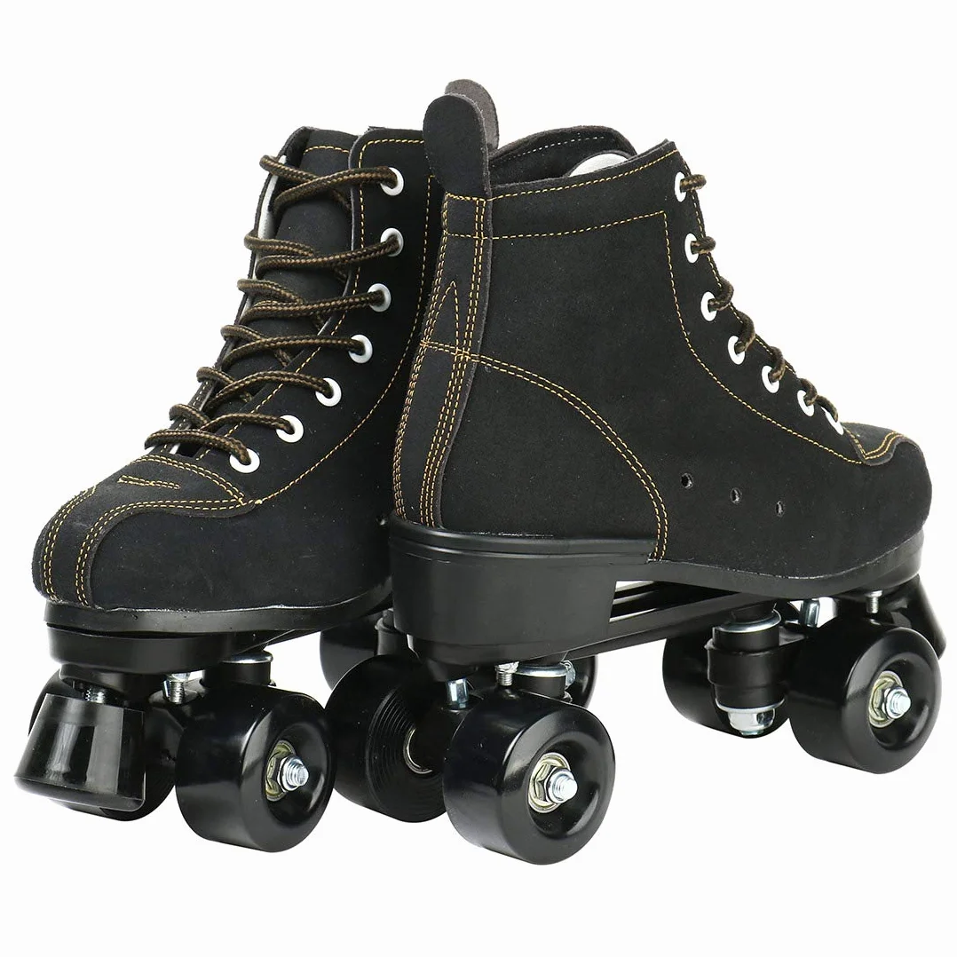 Patines de doble fila ajustables cuatro ruedas exteriores talla 4.5-10.5