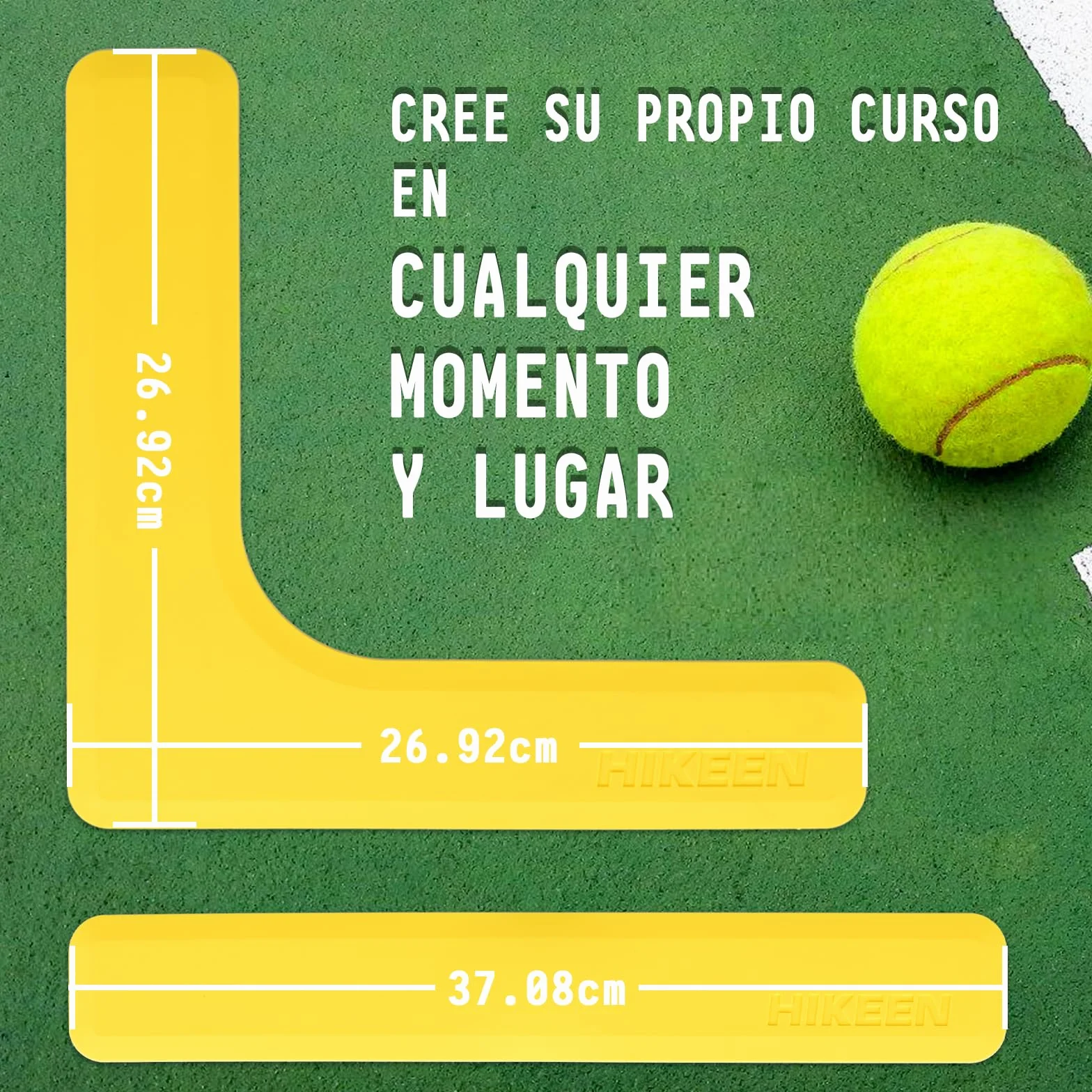 BOOSTEADY Marcadores Líneas Cancha Pickleball Antideslizantes Resistentes Viento 28 Unidades