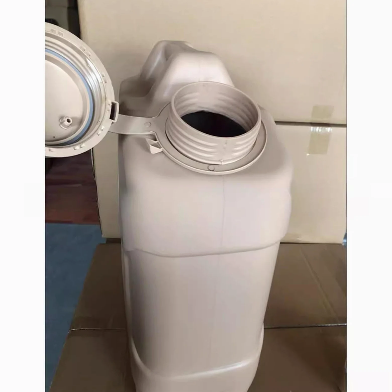 Cubo de agua de 5 galones con pared reforzada para emergencias al aire libre, preparación resistente, para camping, a prueba de fugas