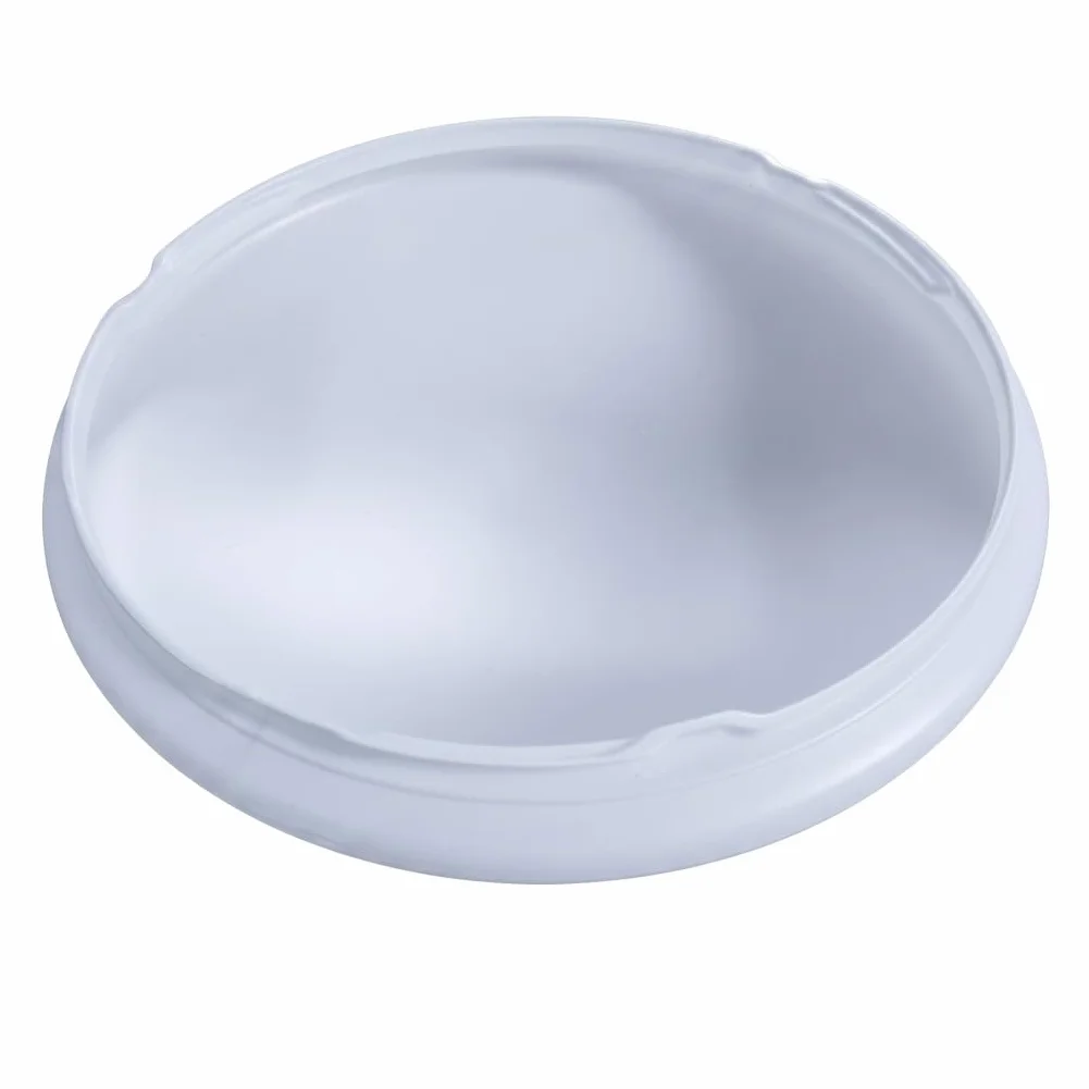 Cubierta de luz para ventilador de techo, globo acrílico de repuesto resistente a roturas, 7-36 pulgadas, cerradura de 3 giros