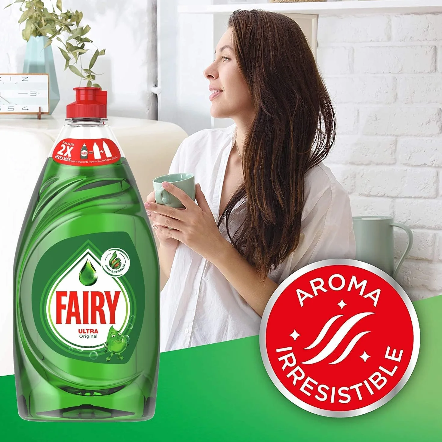 Fairy Ultra Original Líquido Lavavajillas 820ML Poder Antigrasa