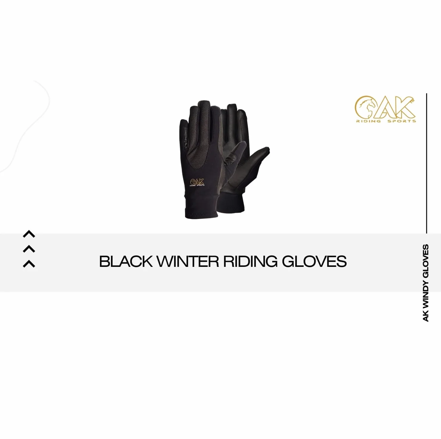AK AKRS-6624 - Guantes de equitación unisex cálidos a prueba de viento y para uso diario