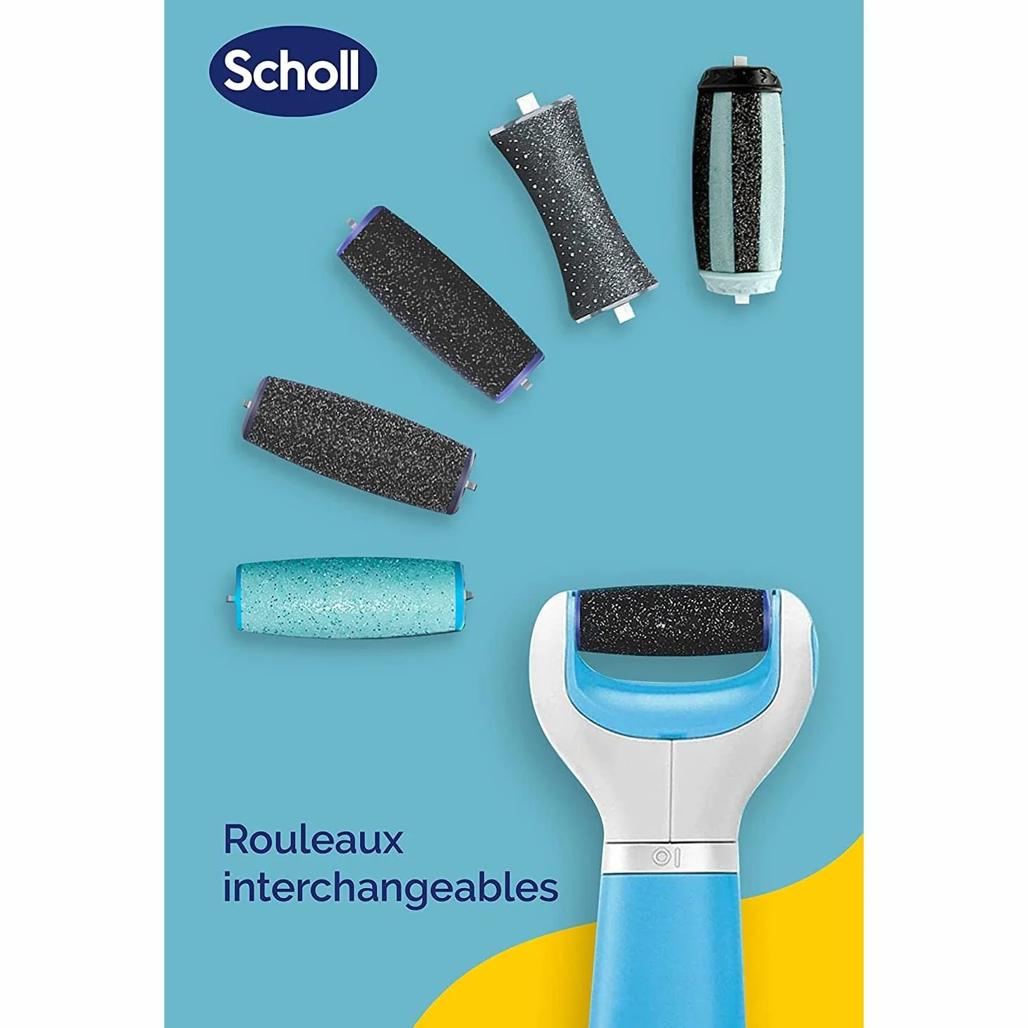 Scholl Exfoliante con cristales de diamante para talón 2 unidades
