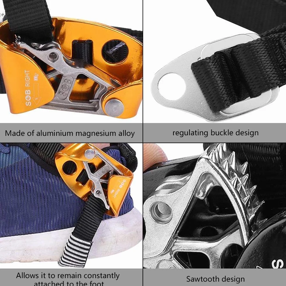 Vbest life Foot Ascender Right Foot Rope Climbing Device
