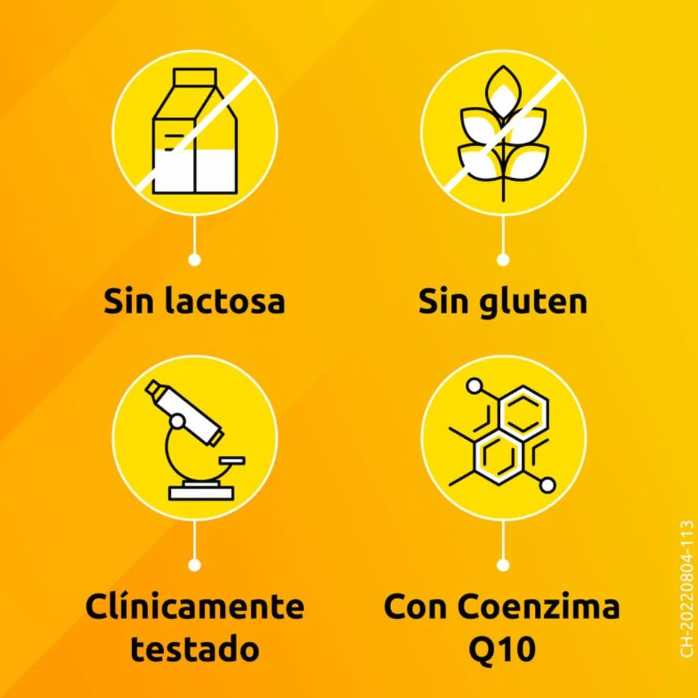 Supradyn Energy Multivitamínico 30 Comprimidos, 13 Vitaminas, 9 Minerales y Coenzima Q10