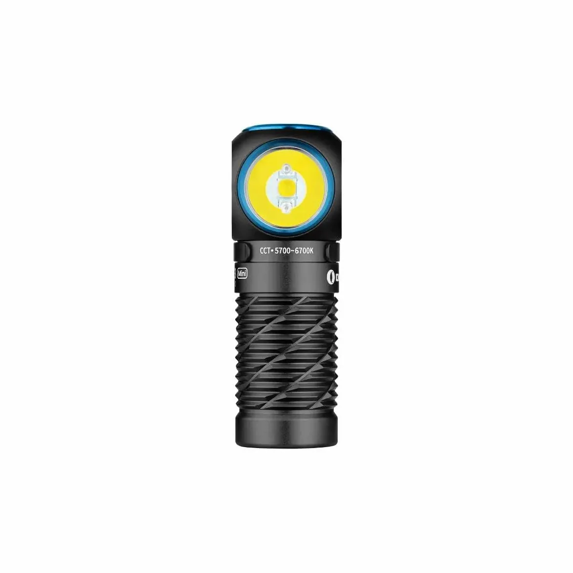 OLIGHT Perun 3 Mini, Linterna LED Frontal y Manual, 1250 Lúmenes, 155m Alcance, Luz Blanca y Roja, Batería Recargable (Negro)