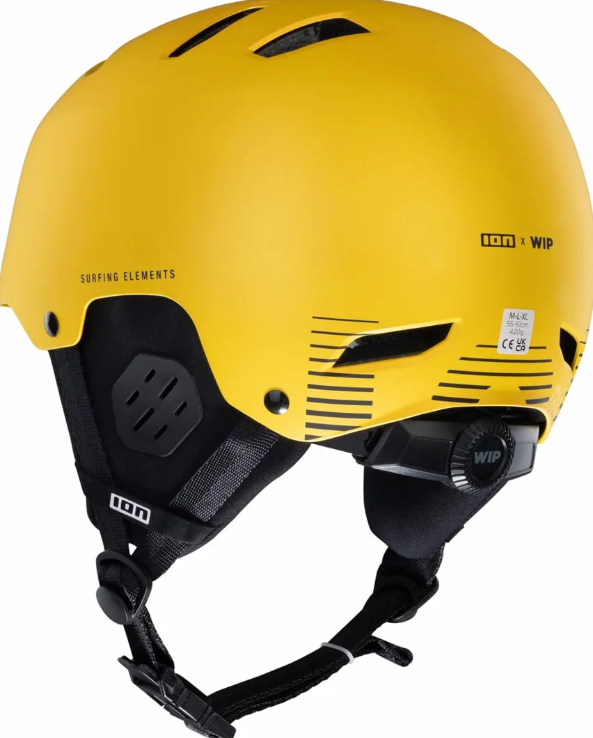ION Slash AMP Helm 2025 Mustard M/L