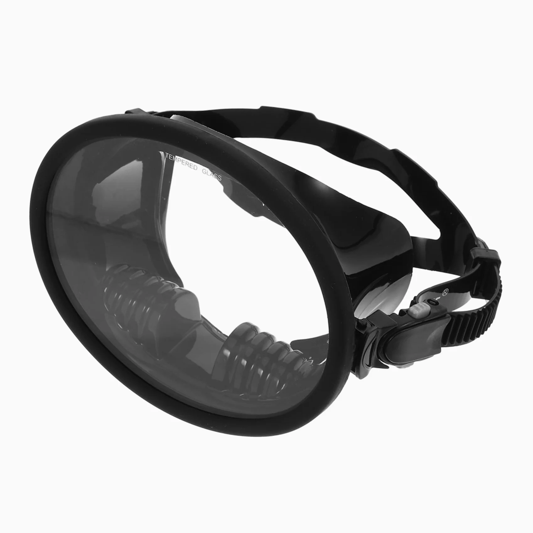 Toyvian Máscara de Buceo Visión Panorámica de Silicona y Vidrio Templado Antivaho Ajuste Cómodo , Adecuada para Buceo y Snorkel