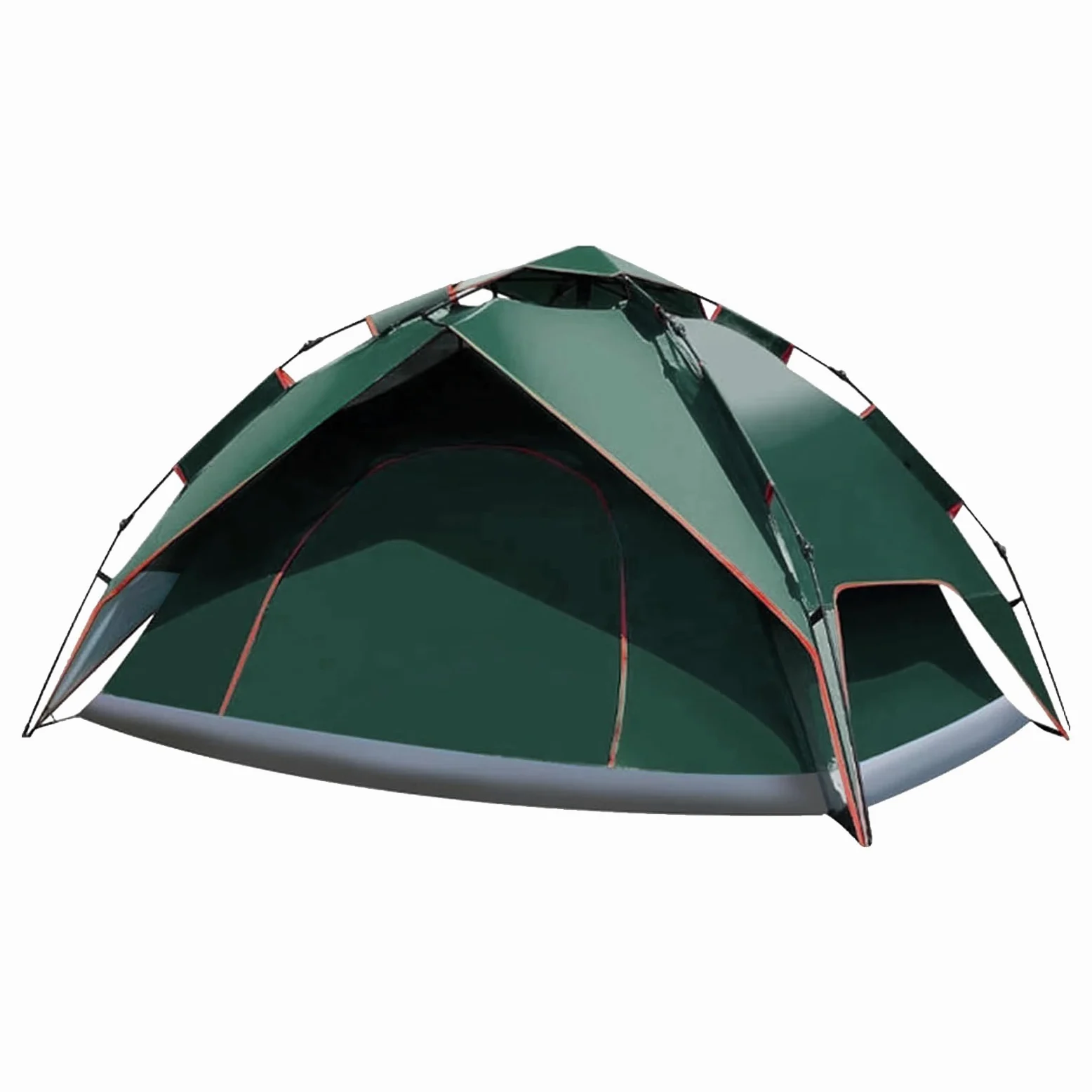 Tienda de campaña automática instantánea para 2-3 personas | Tienda de campaña impermeable y viento de doble capa, adecuada para senderismo y viajes familiares
