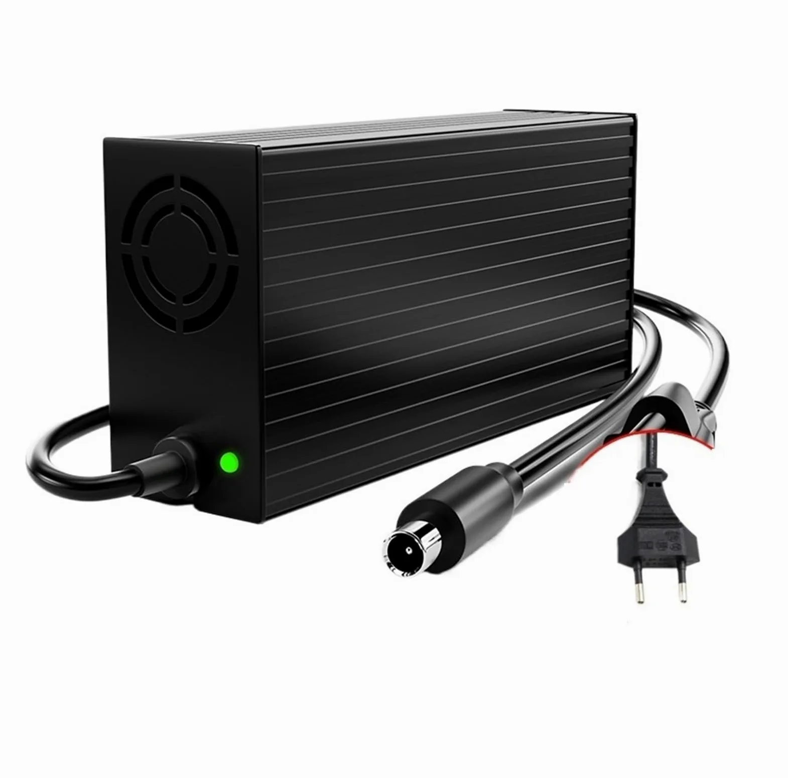 Cargador rápido de 42 V y 5 A, adaptador de corriente for batería de 36 V, compatible con scooters Segway Ninebot MAX G2 G65 G30 G30P G30LP E2 Pro F2 F2 Plus F2 Pro.(42V 5A Charger EU)