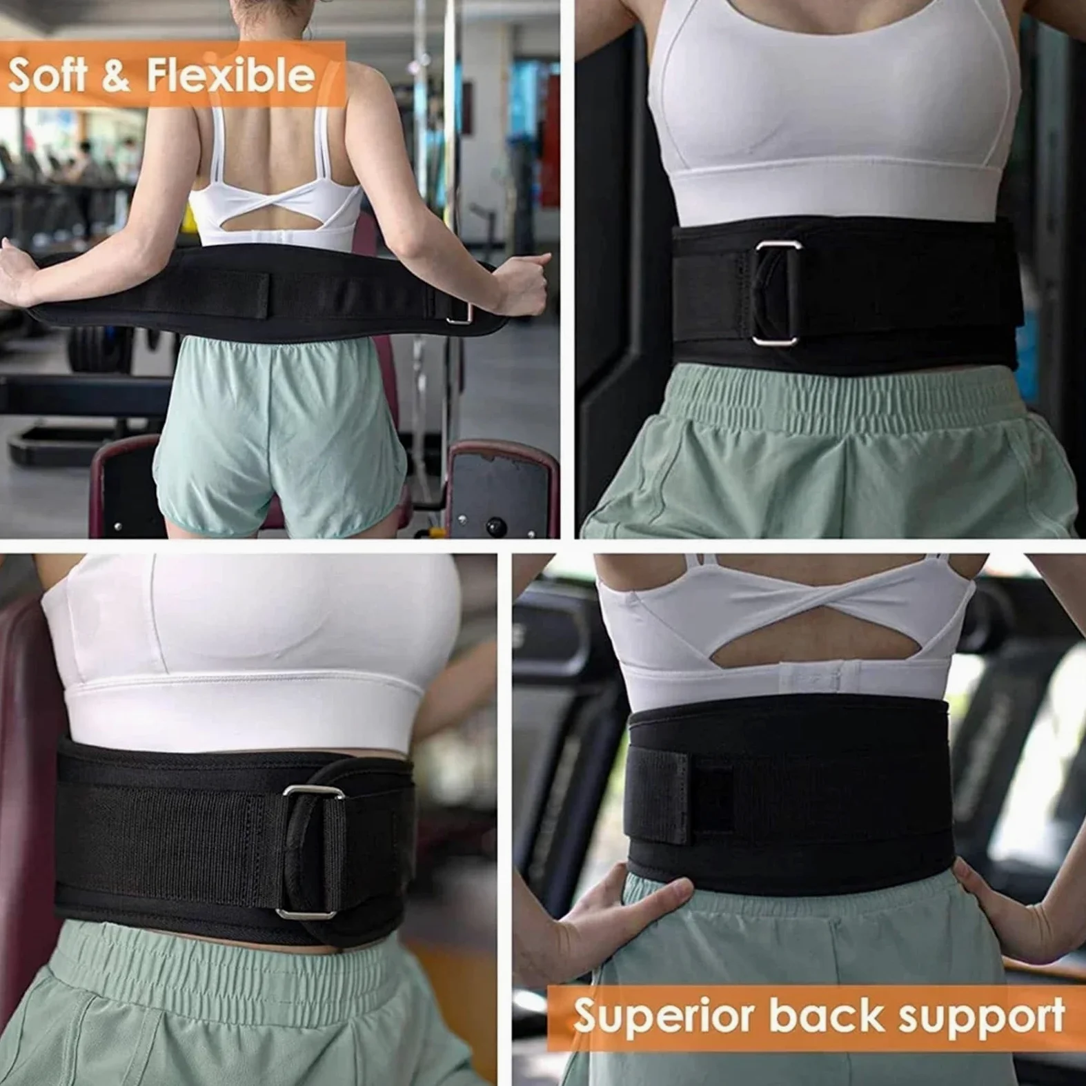 Cinturon Lumbar Gimnasio 1 cinturón de levantamiento de pesas for fitness for hombres y mujeres, cinturones de gimnasio for levantamiento de pesas, levantamiento de potencia, entrenamiento de fuerza,