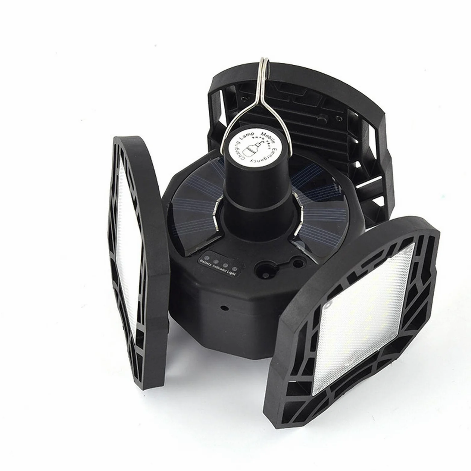 Carga de Luces de Campamento Linterna LED Solar Recargable for Acampar con Control Remoto, Resistente al Agua IP65, 40W, for Acampar al Aire Libre y Pescar