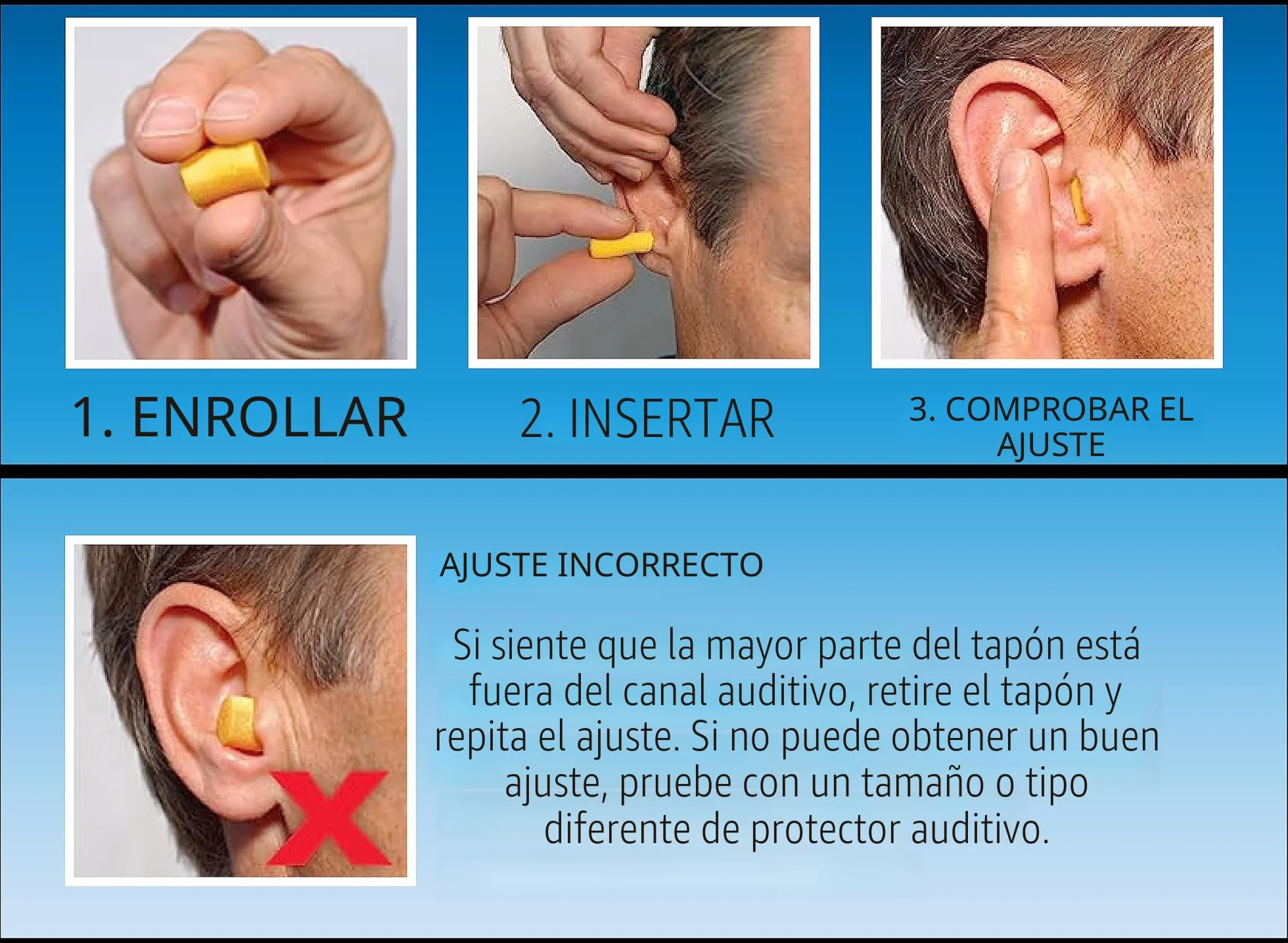 Tapones para los oídos de espuma - 20 pares - Para dormir, trabajar, roncar, perforar, estudiar, lijar, soldar