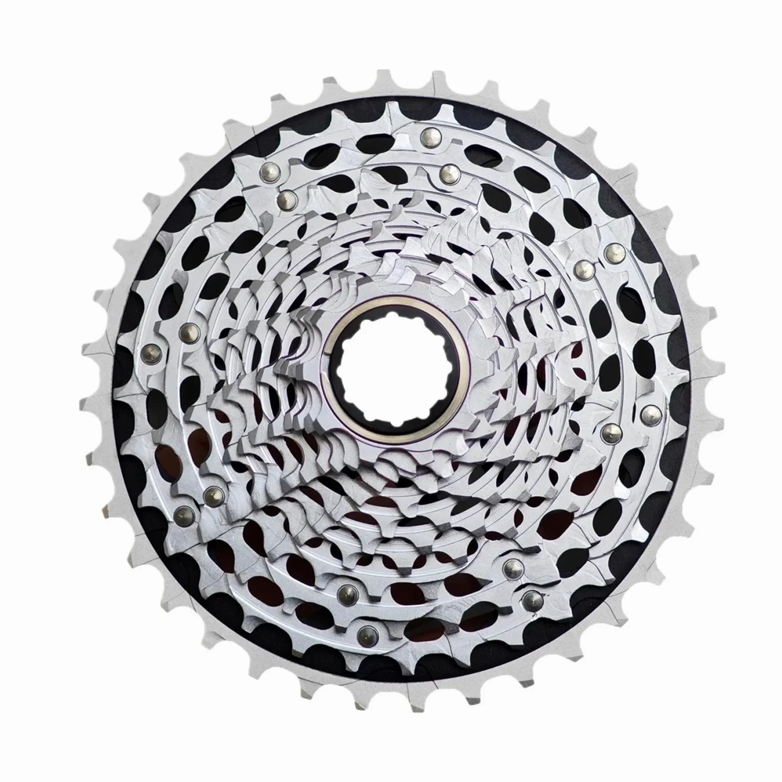 Genérico Compatible con Casete de Carretera SRAM de 12 velocidades | Pieza de repuesto de volante de inercia de ciclismo ultraligera integrada CNC