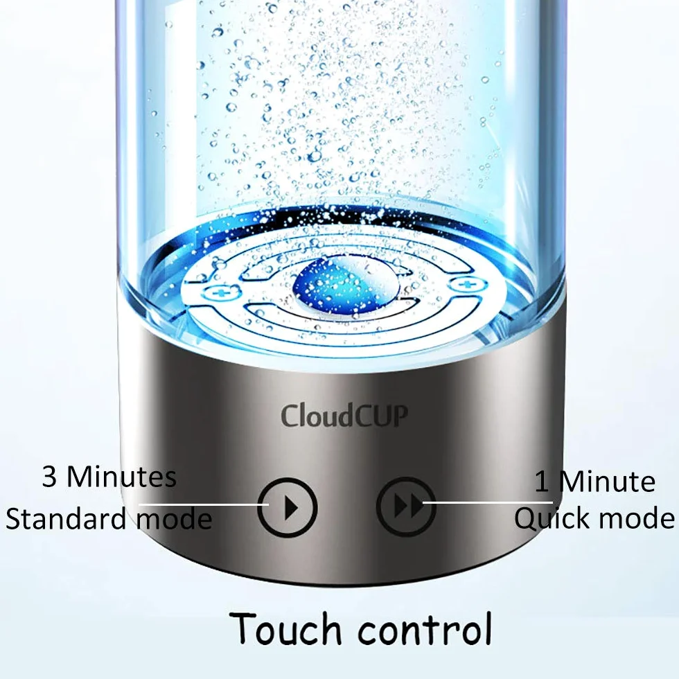 Botella Agua, máquina para fabricar Botellas Agua alcalina con hidrógeno, generador Agua con hidrógeno e ionizador con tecnología SPE y PEM, Membrana importada Que Produce un Contenido hidrógeno ha