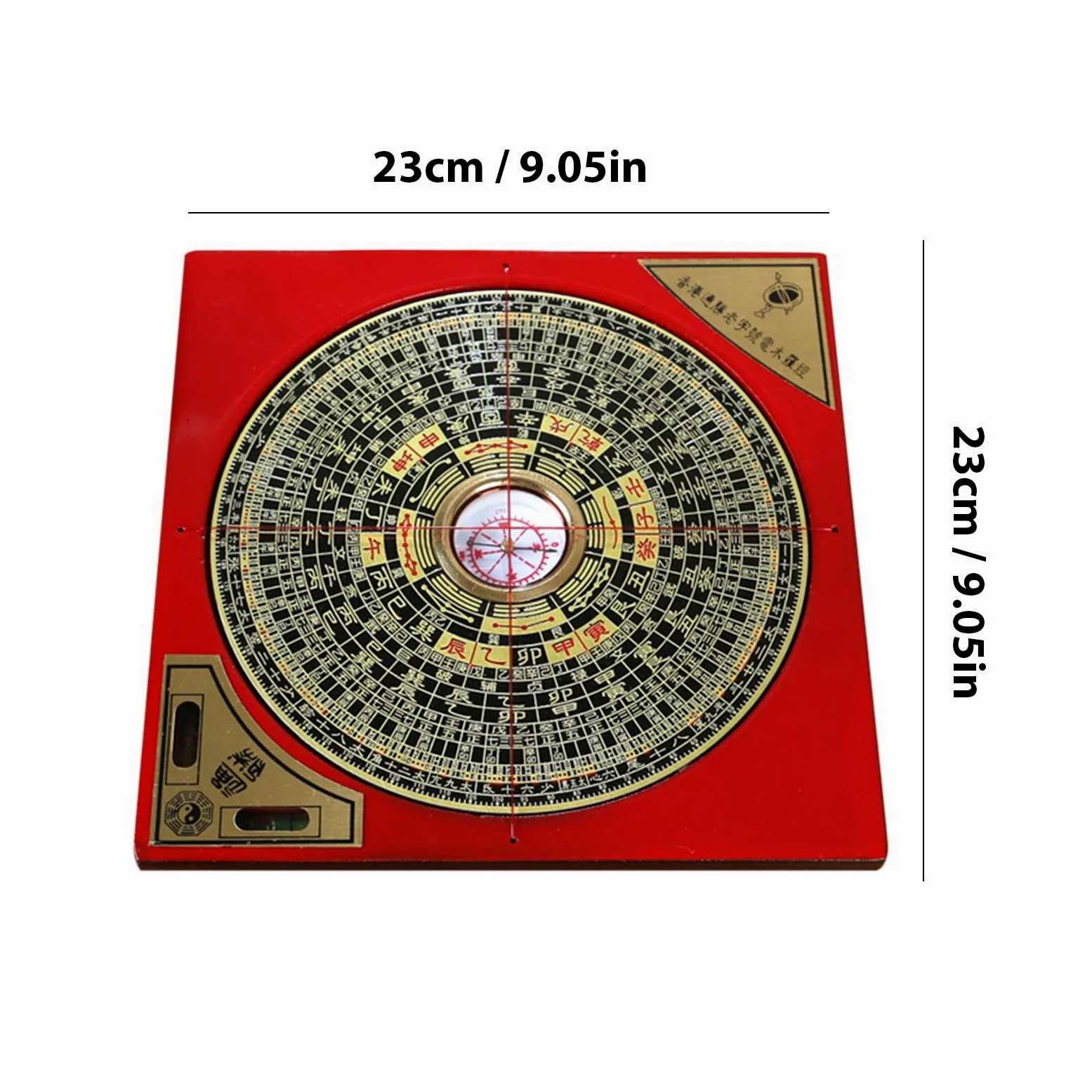 Brújula, Brújula Luo Pan Alloy Chinese Ancient Chino Brújula Navegación | Brújula de Navegación de Decoración China Herramientas - Retro Portable Yang Ba para Oficinas Hogar
