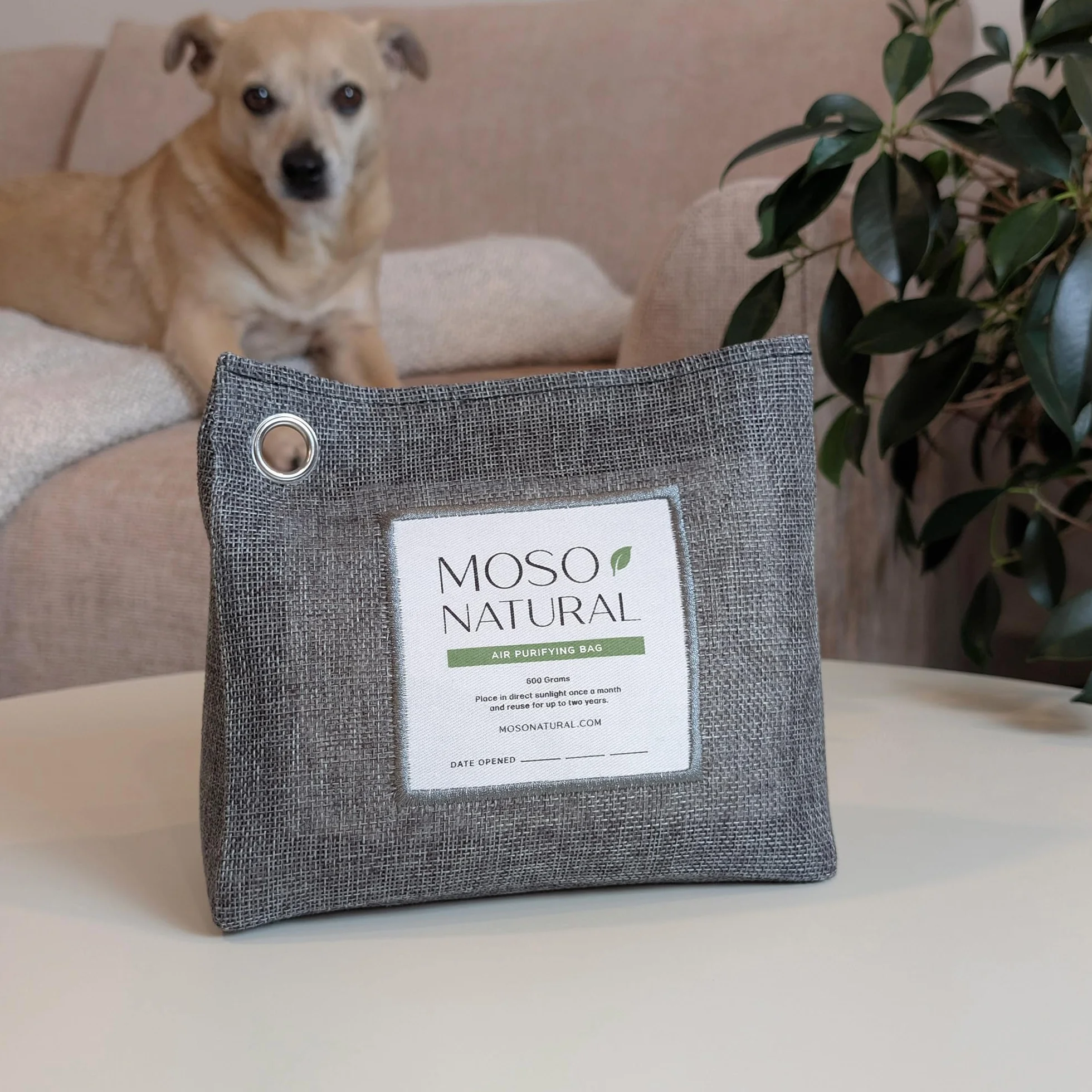 MOSO Bolsa purificadora de Aire Natural 600 Gramos