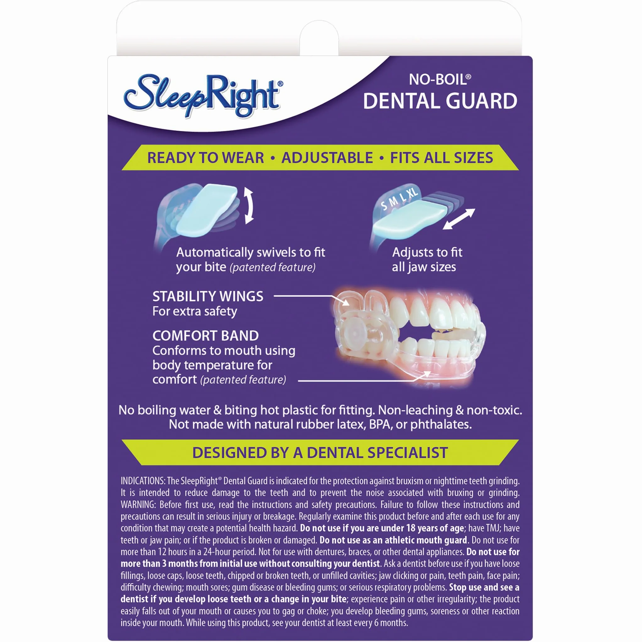 SleepRight Dura-Comfort Dental Guard by SleepRight