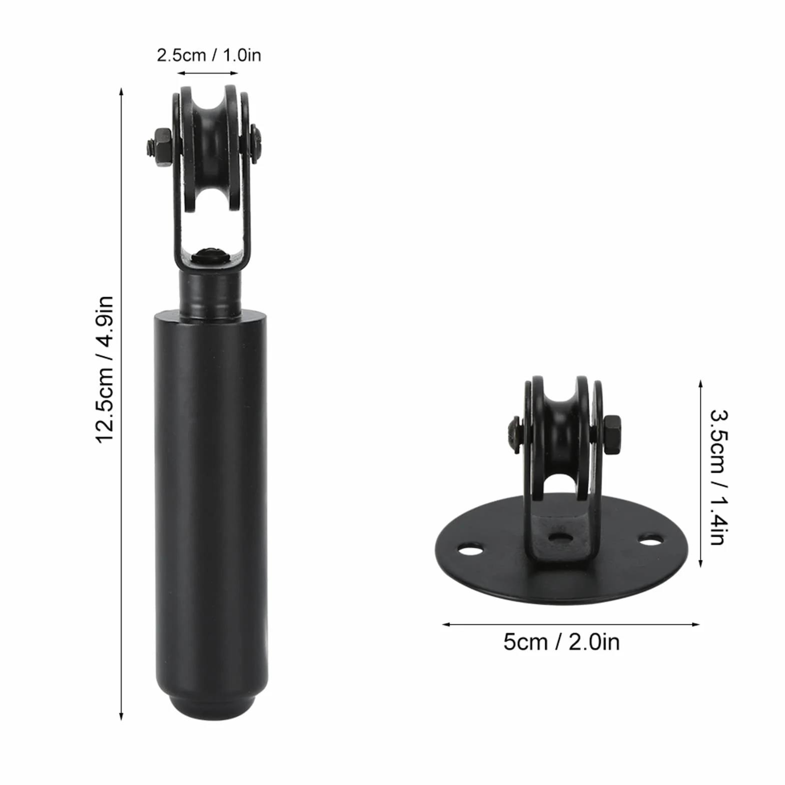 Techo Lámpara Polea Colgante Alambre Varilla Candelabro Montaje Techo Pared Luz Ventilador