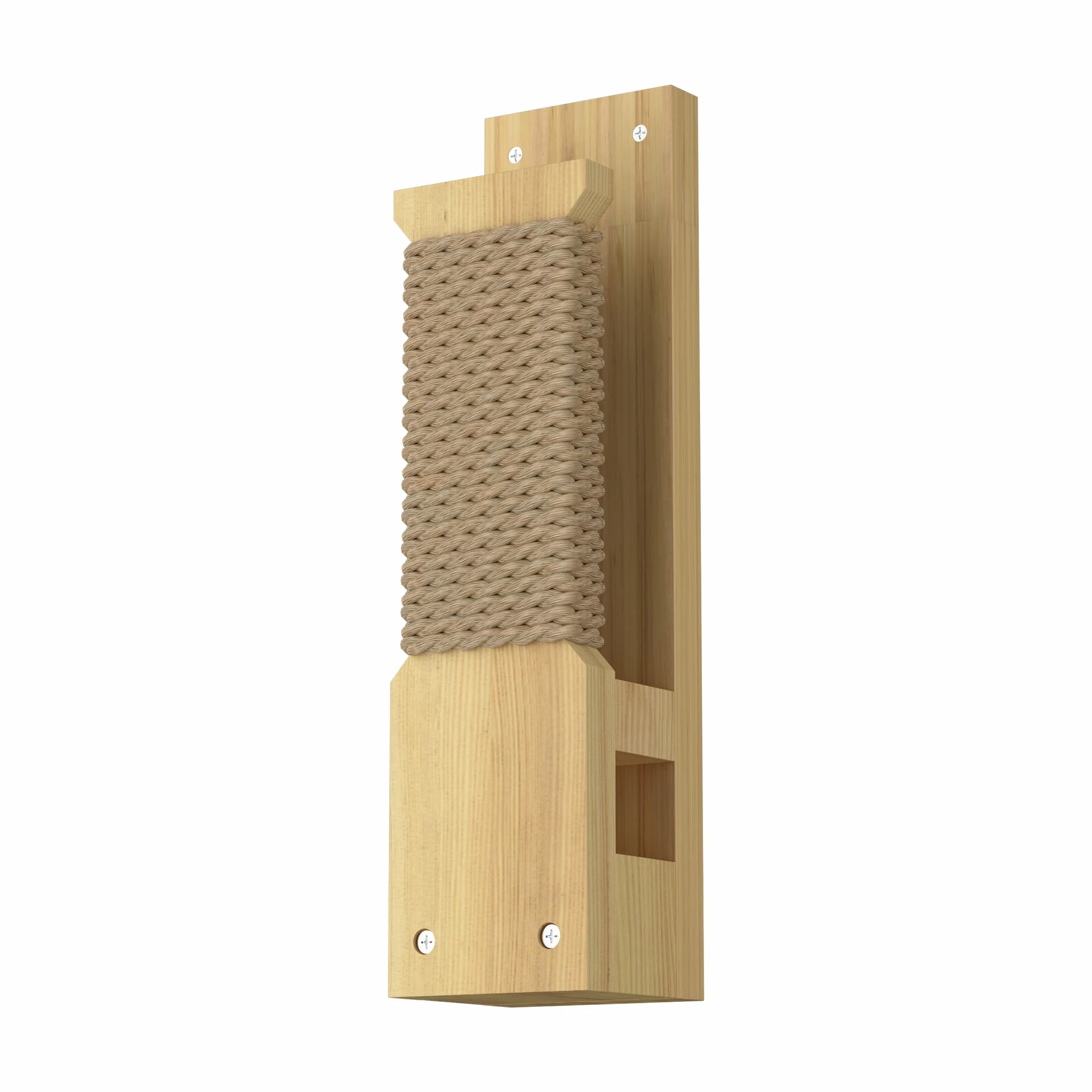 Soporte de Pared Makiwara 18 x 4.5 Pulgadas, Almohadilla de Golpe Tradicional Profesional