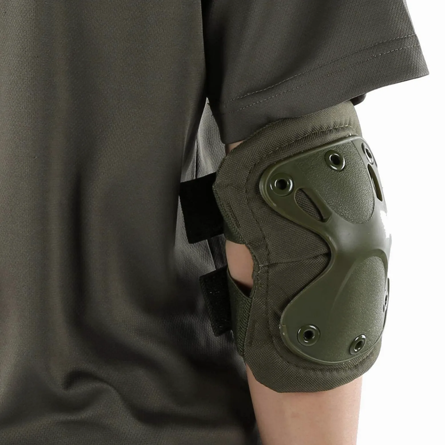Rodillera Soporte para Codo Anti-Friction TPU + EVA Ligero, Equipo de protección Laboral, para Juegos de Campo, Escalada de montaña