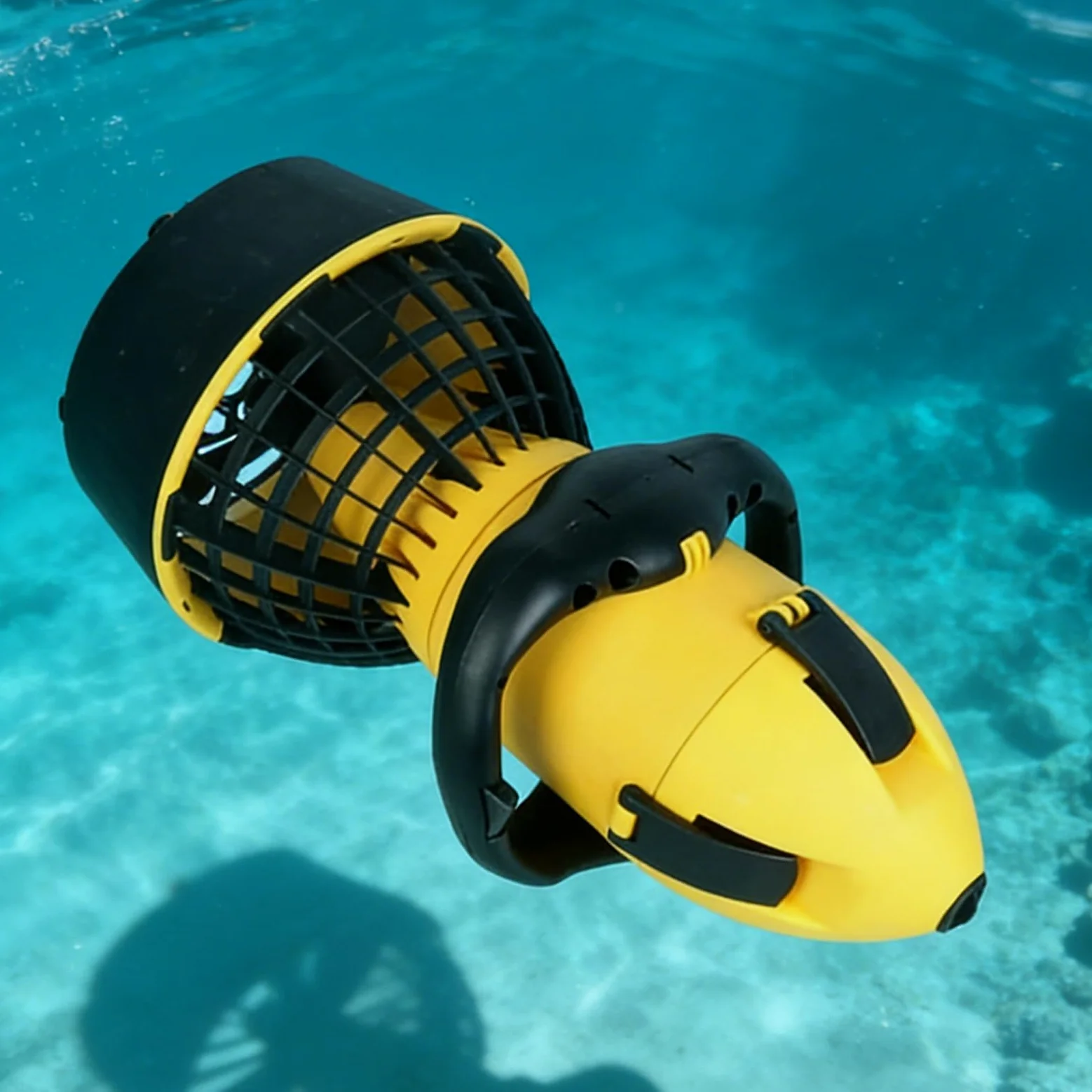 Nuevo Modelo 2026 de propulsor subacuático, Scooter Marino de 500 W con batería de Larga duración, propulsor de natación para Buceo, Snorkel, Piscina y Aventuras en el mar.
