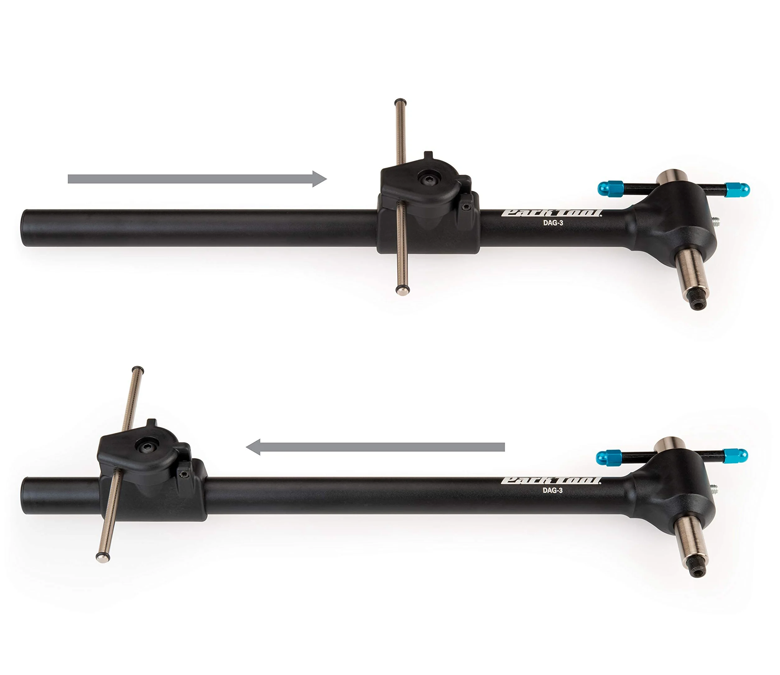 Park Tool DAG-3 - Medidor de alineación de Percha de desviador, Negro