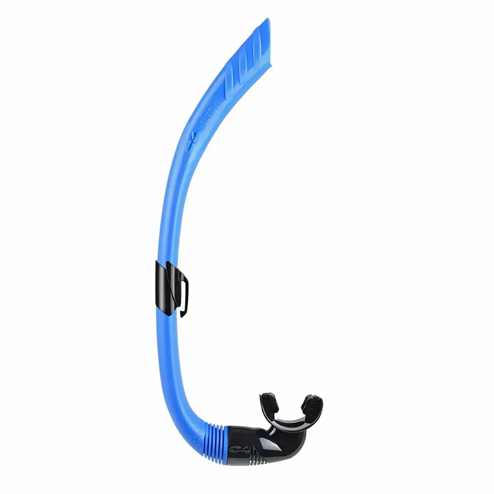 C4 Snorkel - Tubo de snorkel modelo Meeltemi y Sciroocco, boquilla flotante de silicona hipoalergénica y anatómica