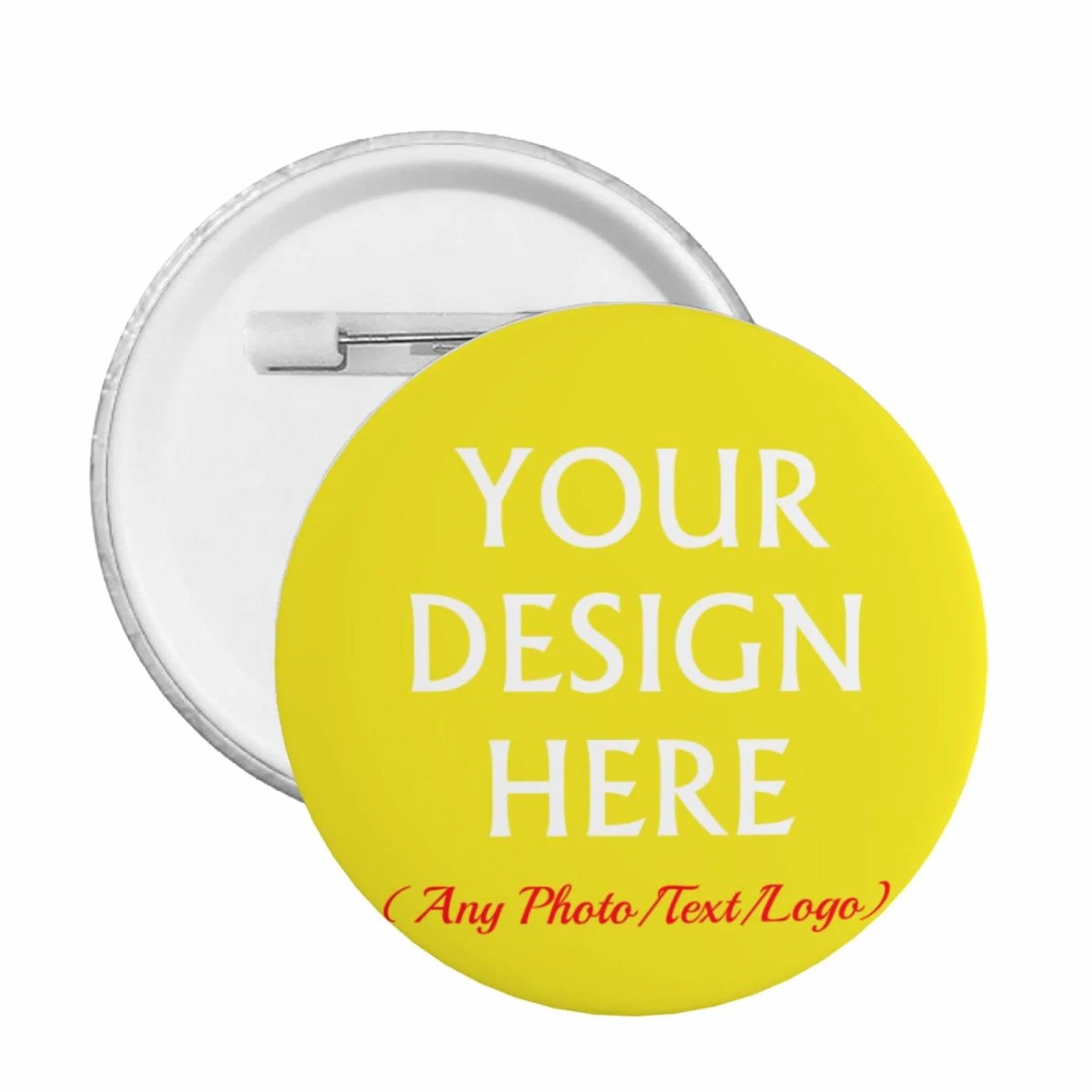 Alfileres personalizados Diseñe sus propios alfileres de solapa Alfileres personalizados con su propia imagen Logotipo de texto Regalos de recuerdo