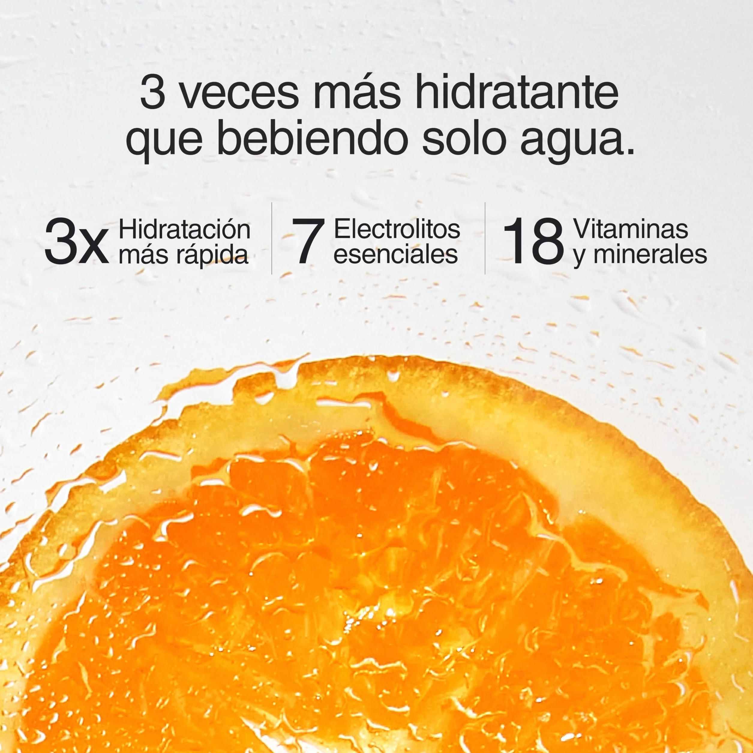 Phizz Electrolitos Multivitaminas e Hidratación Efervescente 20 Comprimidos - 18 Vitaminas y Minerales, Vitamina C, Naranja