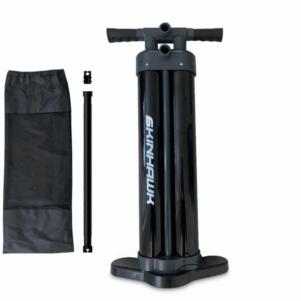 SKINHAWK HP6 Triple Action Bomba Inflador Hinchador para SUP, kayak, canoa