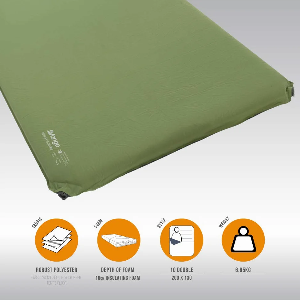 Vango Odyssey Self Inflating Sleep Mat, Unisex Adulto, Epsom Green, Única