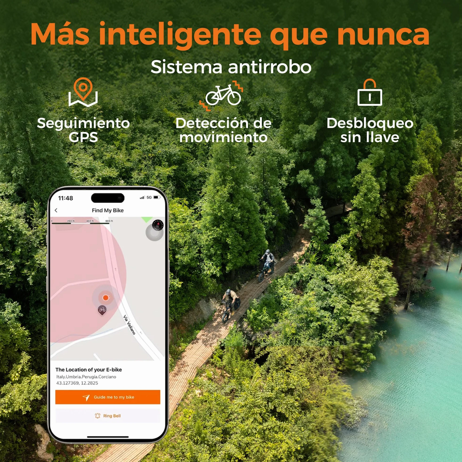 ENGWE Bike Plegable, Batería De 48 Vy 15 Ah Autonomía De hasta 130 km, Sensor De Par Y Diseño Plegable con Frenos Hidráulicos Y Aplicación para Todo Tipo De Terrenos, Engine Pro 3.0 Boost