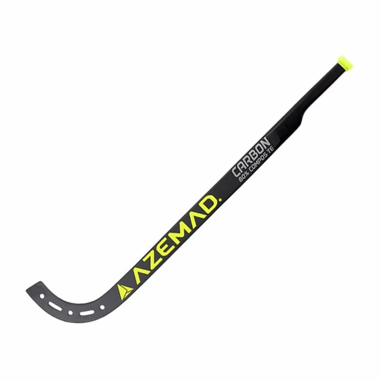 Azemad Keeper Carbon Stick de Fibra para Portero de Hockey Patines