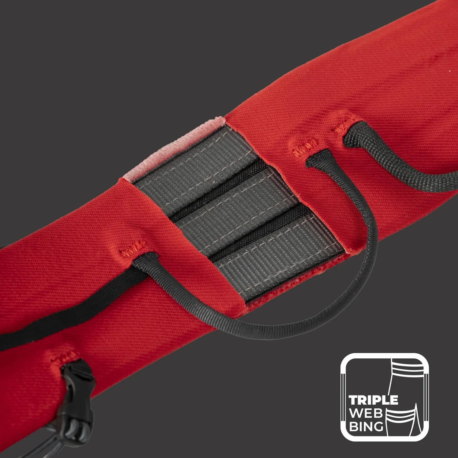 FIXE - Arnés Ágil de Escalada Deportiva y Indoor - Triple Webbing para Confort y Estabilidad - Hebillas de Aluminio Ajustables
