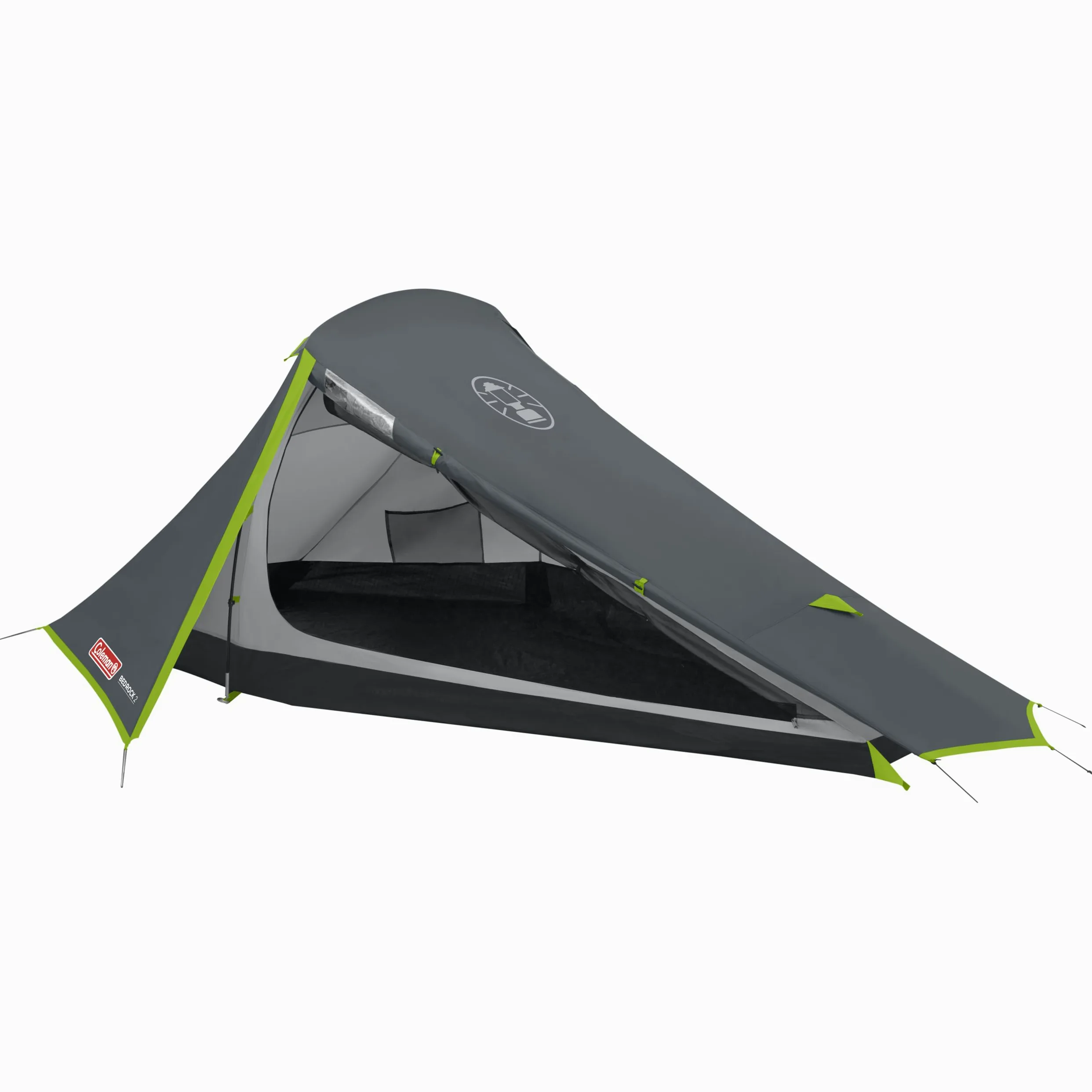 Coleman Bedrock - Tienda de campaña compacta para 2 Personas, una Tienda de campaña Ligera para 2 Personas y Senderismo, 100% Resistente al Agua