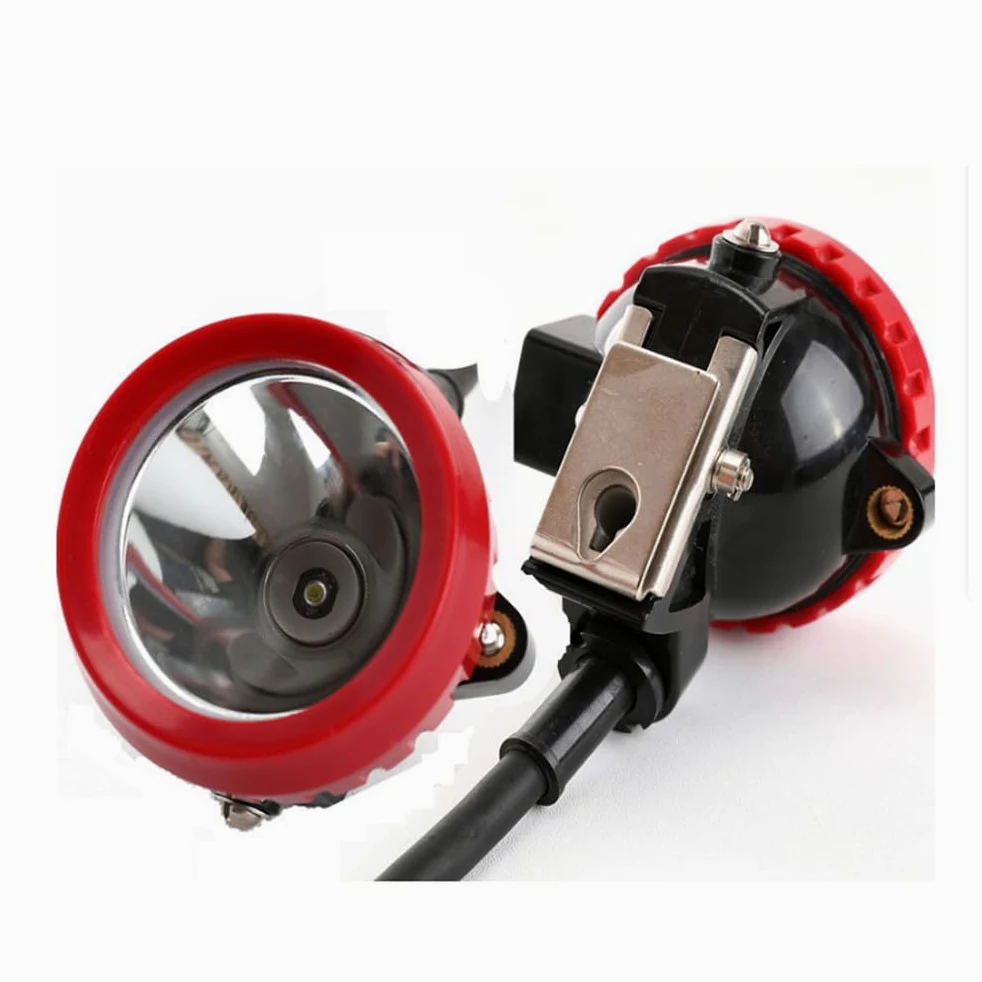 Linterna frontal para minería, impermeable y a prueba de explosiones, recargable, brillo ajustable alto/bajo, luz de seguridad de trabajo, duradera para mineros