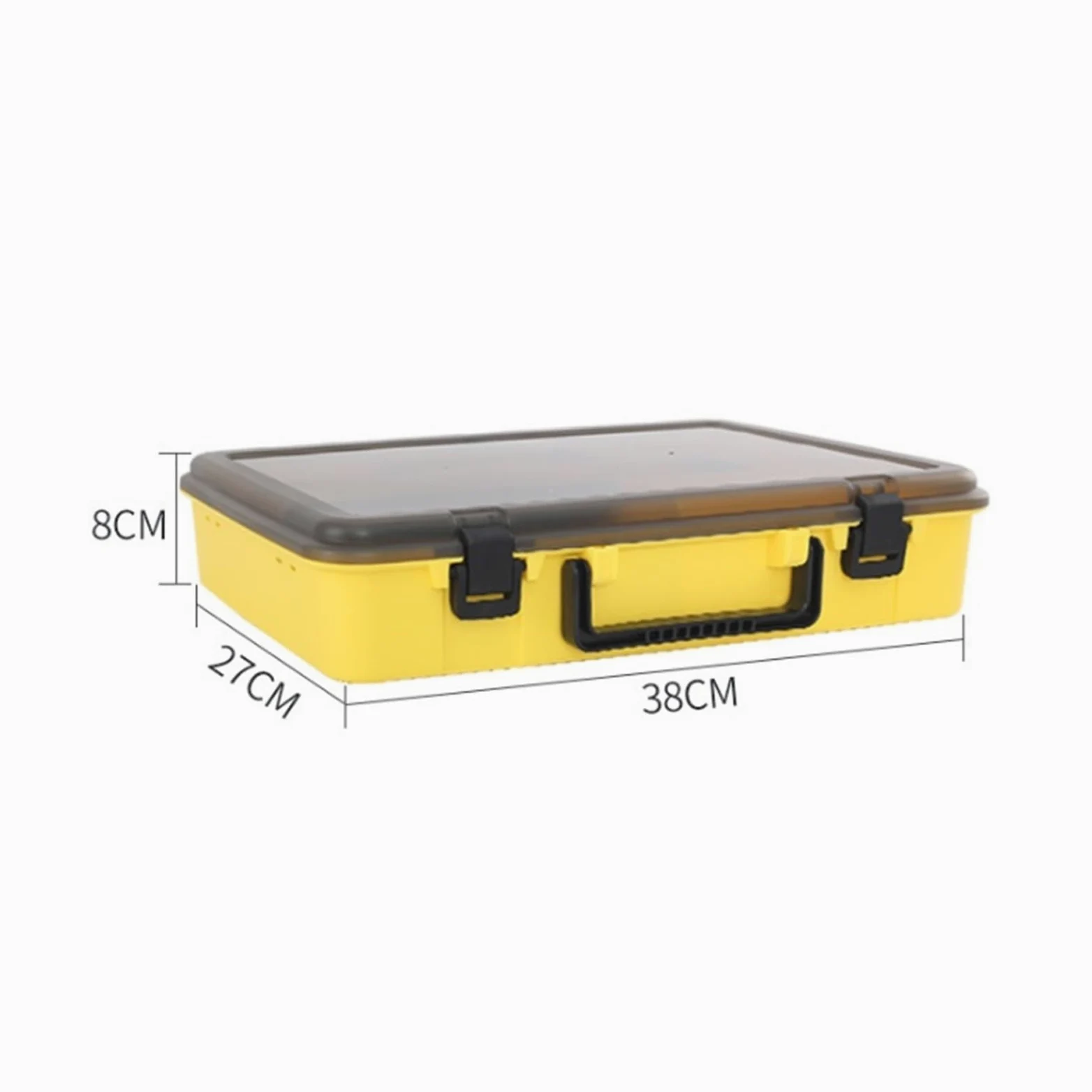 Caja De Pesca Caja Pesca Organizador De Caja De Aparejos De Pesca, Contenedor De Caja De Aparejos De Pesca A Granel Con Divisores Ajustables Accesorios Pesca(Grün)