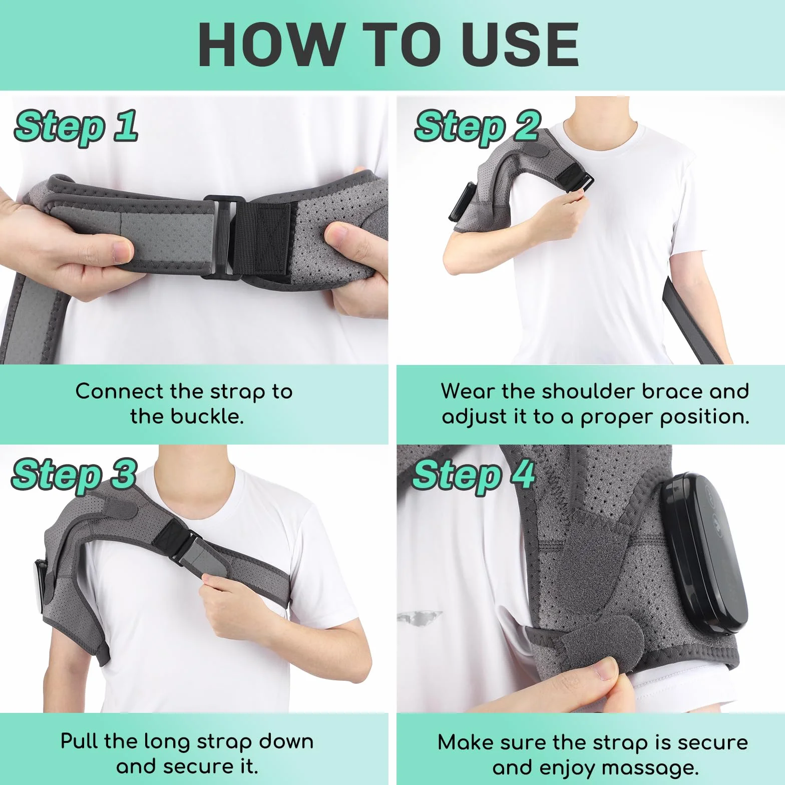 Rejuvacare Triple Method Shoulder Massager