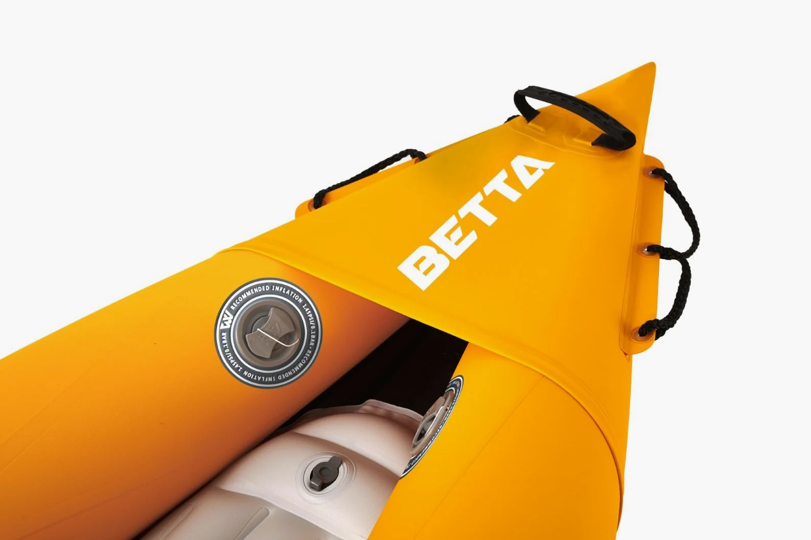 Aqua Marina - Kayak Betta para 2 personas – Kayak hinchable con asientos de punto de caída, respaldo ajustable, PVC de alta presión, montaje ligero, sistema de aletas y kit de accesorios